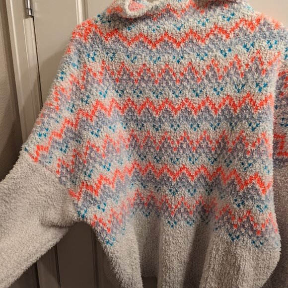 Anthropologie Pilcro Selene Sweater Size L - Oversized Nordic Style Mock Neck - Picture 2 of 7